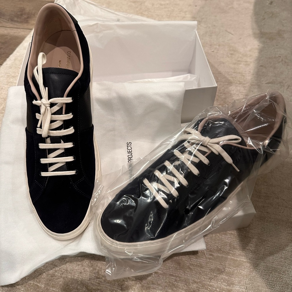 COMMON PROJECTS
Winter Achilles Navy Suede Sneaker - Picture 6 of 15